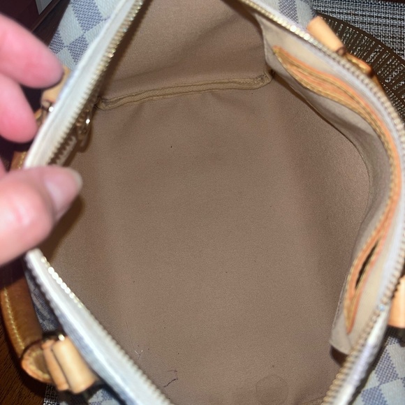 ❤️ LOUIS VUITTON Speedy Bandoulière 30 handbag Damier Azur canvas. 👜 - Picture 14 of 16